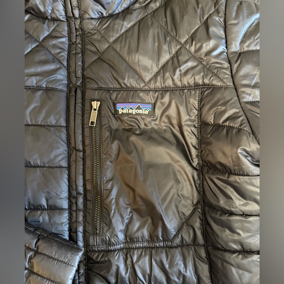 Patagonia Women's Black Quilted Parka - Picture 4 of 4